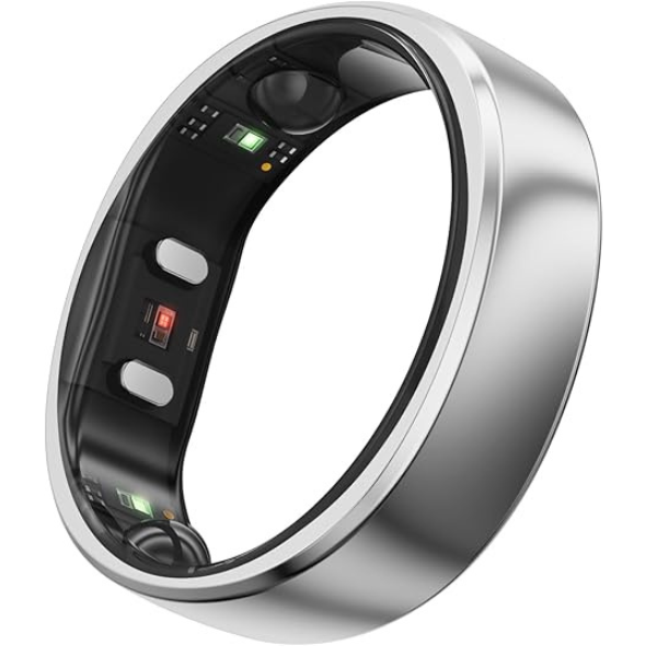 Apple Smart Ring for Women tracking health metrics on a finger