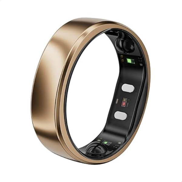 Apple Smart Ring for Women tracking health metrics on a finger