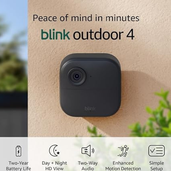 Blink camera Outdoor 4 wireless security with night vision