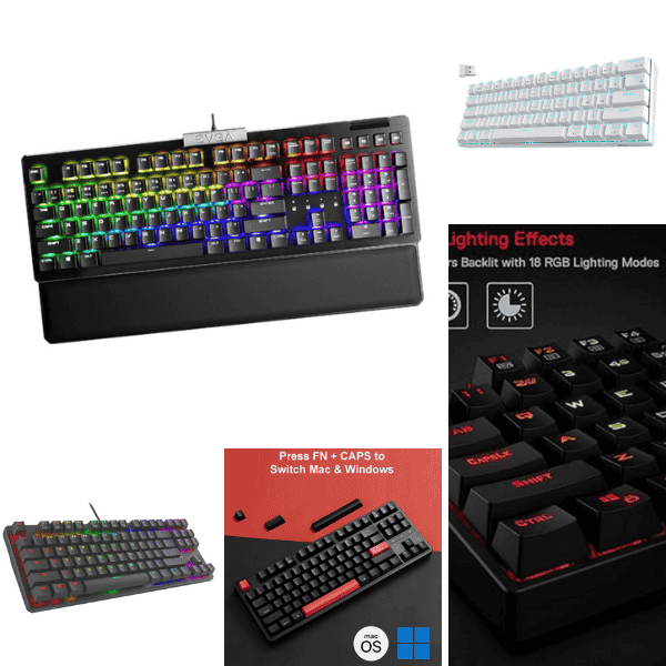 RGB 50 dollar mechanical keyboard perfect for budget users in 2025