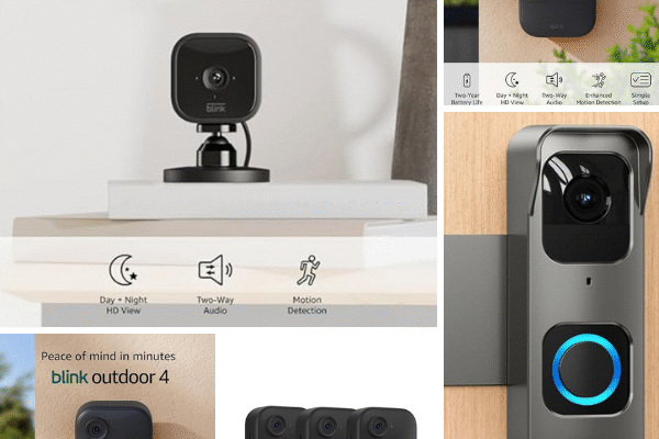 Blink camera Outdoor 4 wireless security with night vision