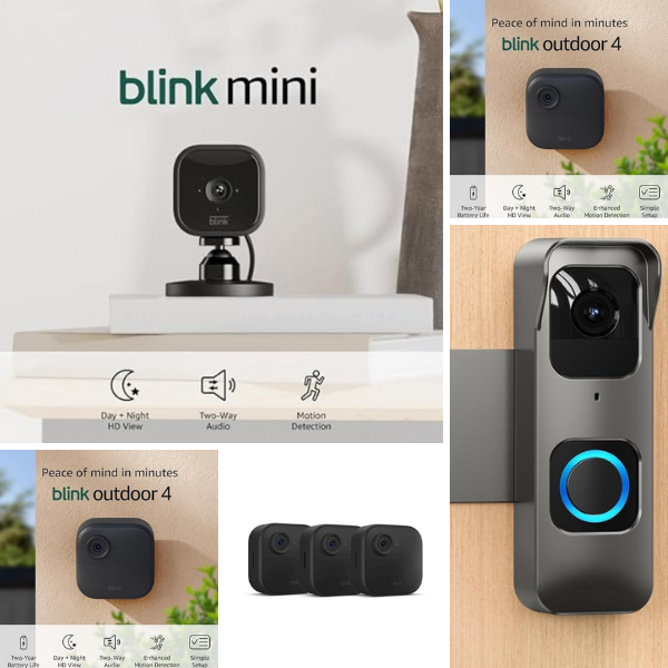 Blink camera Outdoor 4 wireless security with night vision