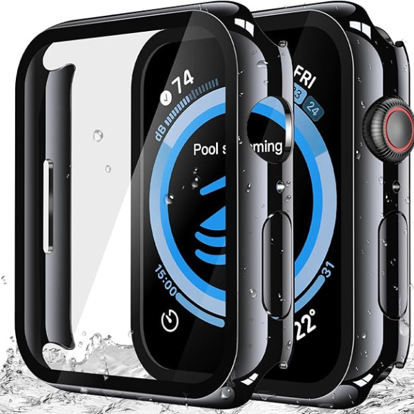 Top 5 smartwatch protective cases in 2025, including Misxi hard and waterproof Apple Watch cases, QCKANLJ 6-pack, Suoman TPU bumper for Fitbit, and Adepoy rugged case