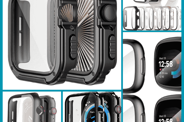 The Best Smartwatch Case Covers in 2025: Top 5 Picks for Ultimate Protection Top 5 smartwatch case cover options in 2025, featuring Misxi hard and waterproof Apple Watch cases, QCKANLJ 6-pack, Suoman TPU bumper, and Adepoy rugged case for Fitbit and Apple Watch