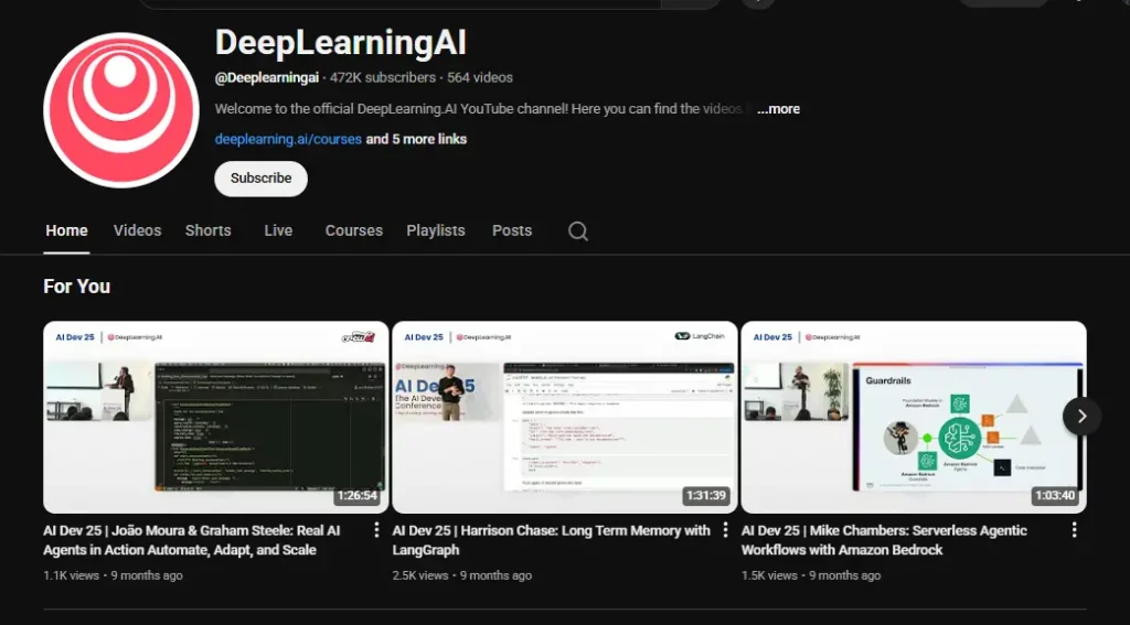 DeepLearningAI teaching artificial intelligence